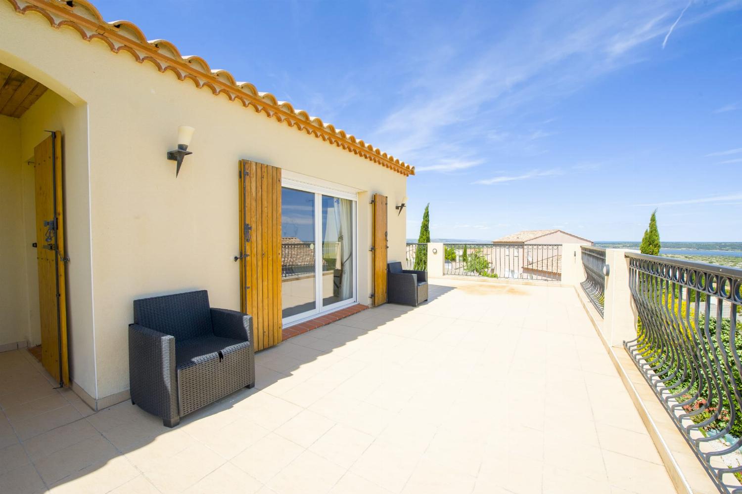 Terrasse du 1er étage | Villa de vacances dans le sud de la France