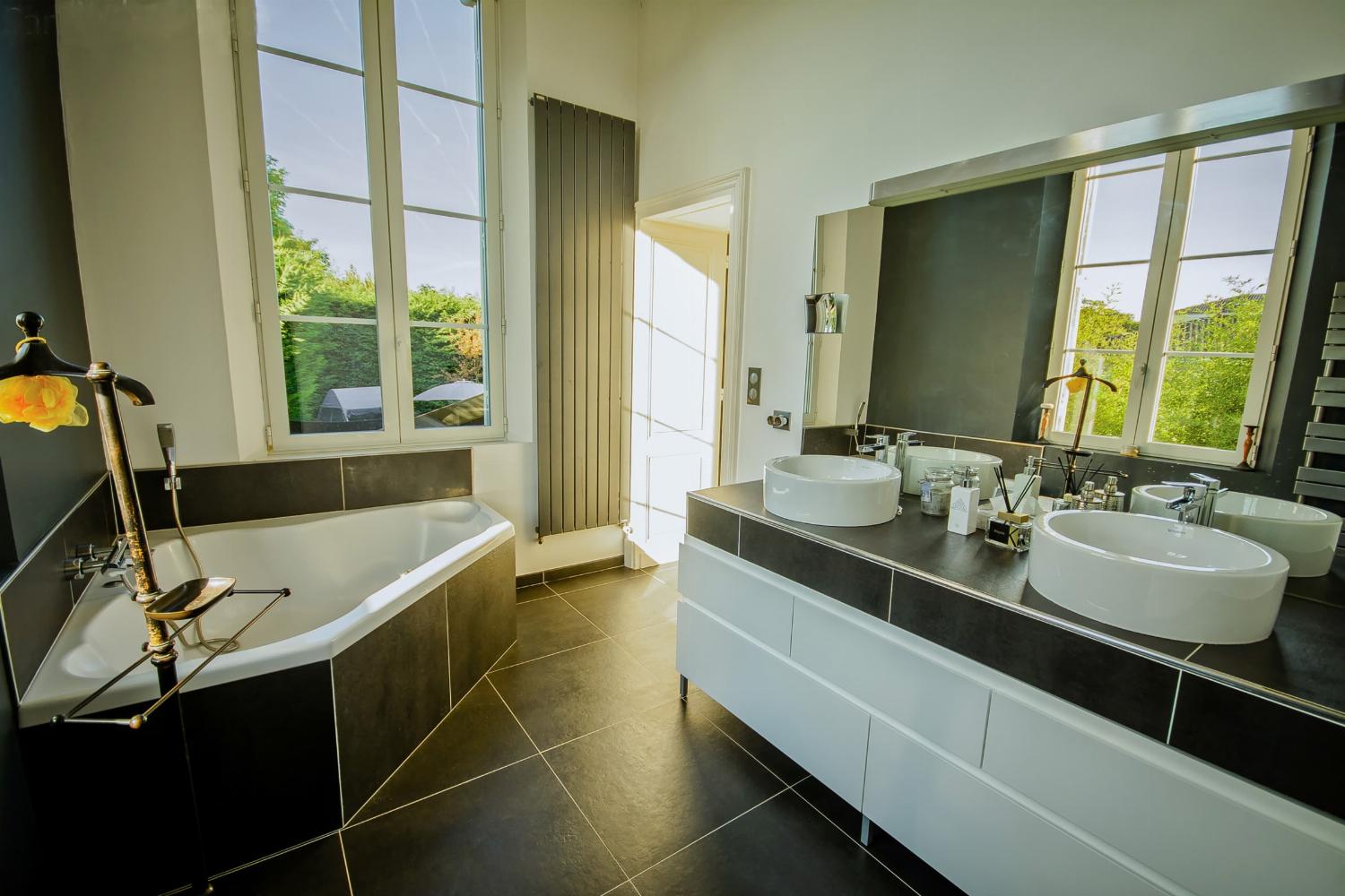 Salle de bain | Maison de vacances en Gironde