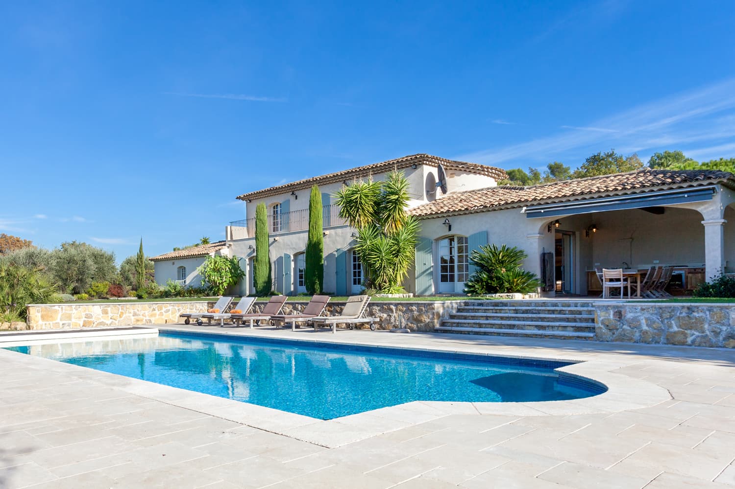 Maison de vacances en Provence, Côte d'Azur avec piscine privée | Le Grand Mas de Valcros