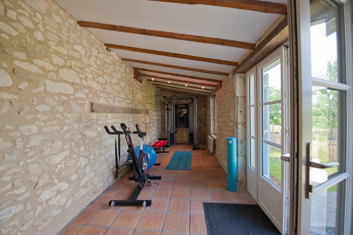 Gym | Location maison en Dordogne