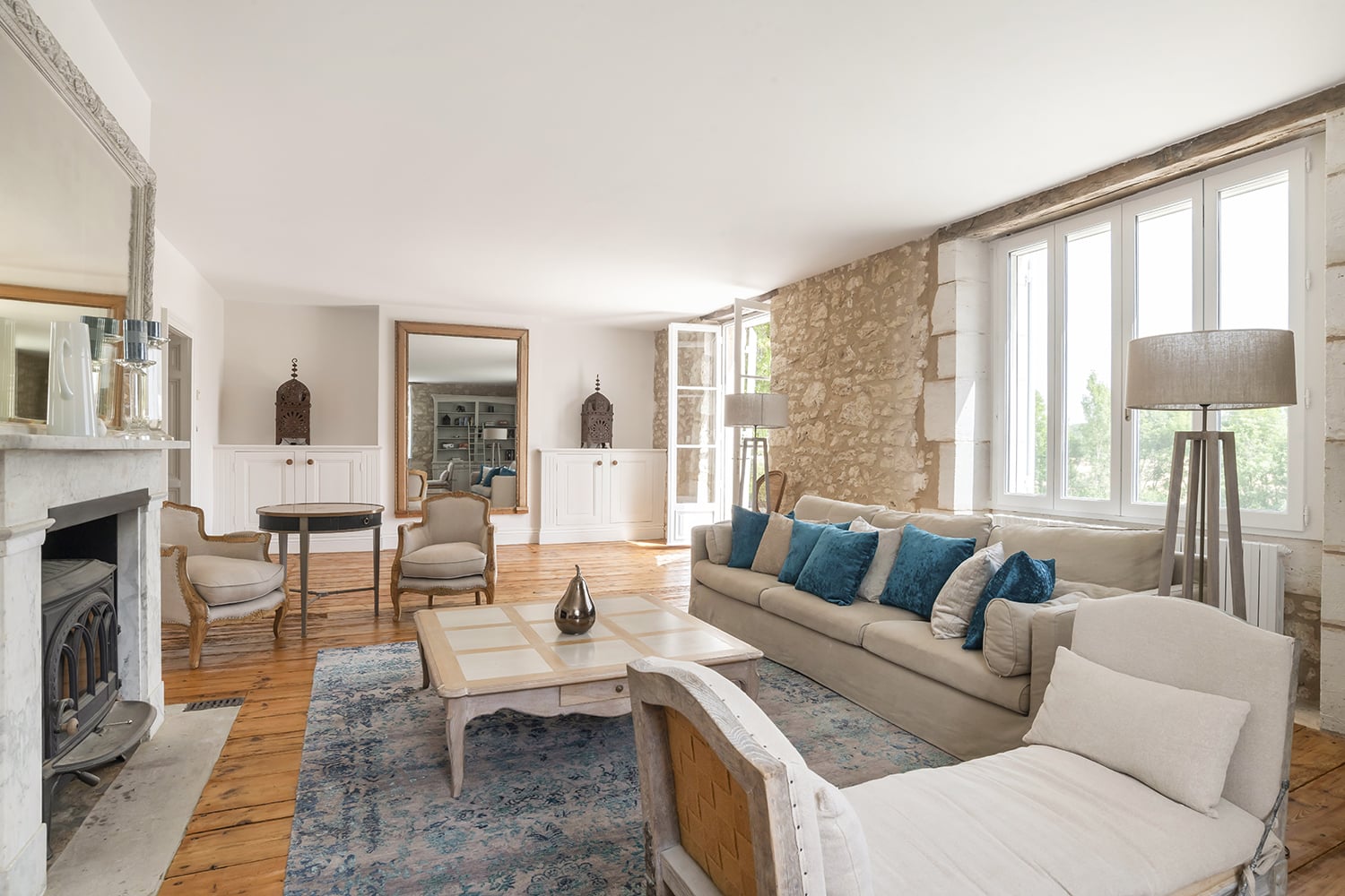 Salon | Maison de vacances en Dordogne