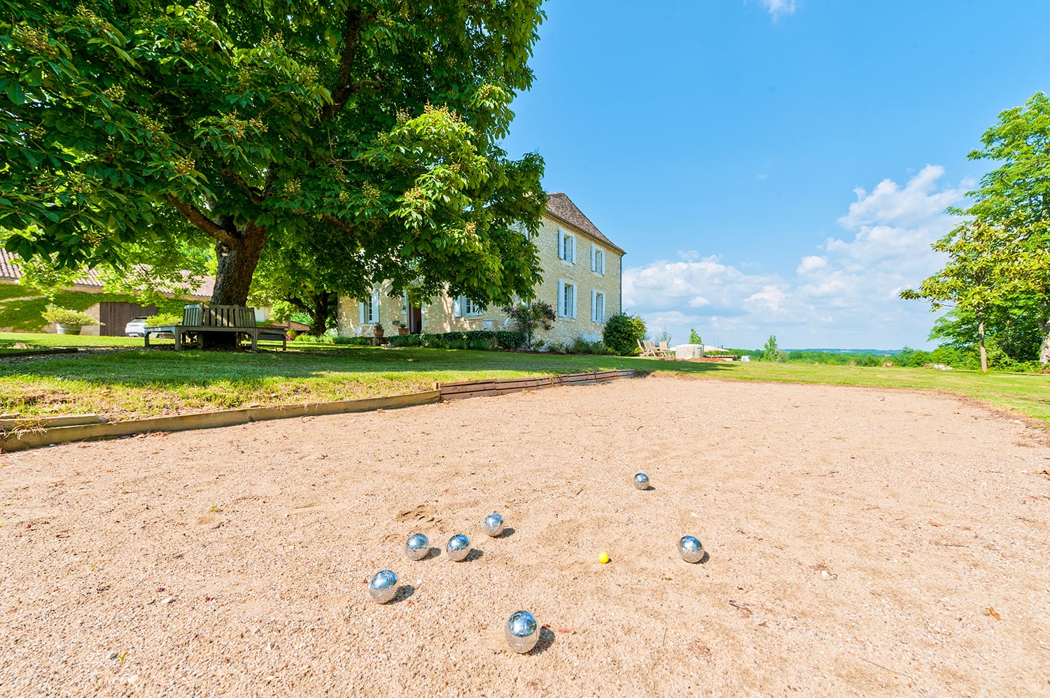 Terrain de pétanque