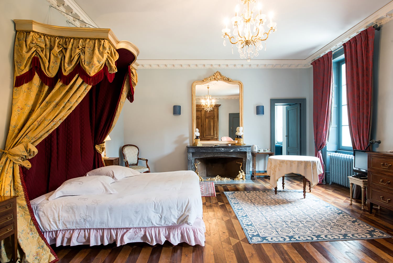 Chambre | Château de vacances à Tailly