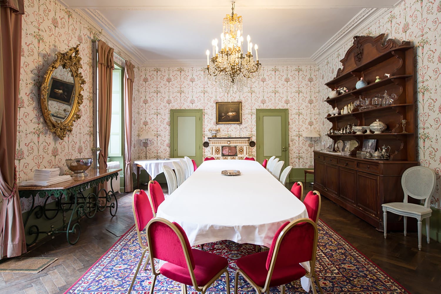 Salle à manger | Château de vacances à Tailly