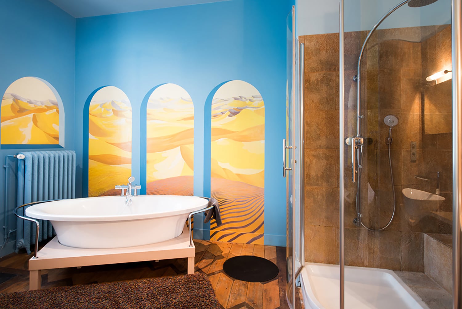 Salle de bain | Château de vacances à Tailly