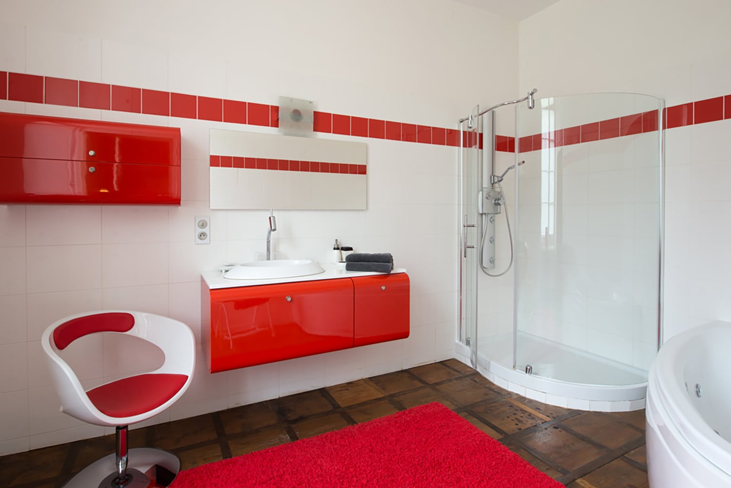 Salle de bain | Château de vacances à Tailly