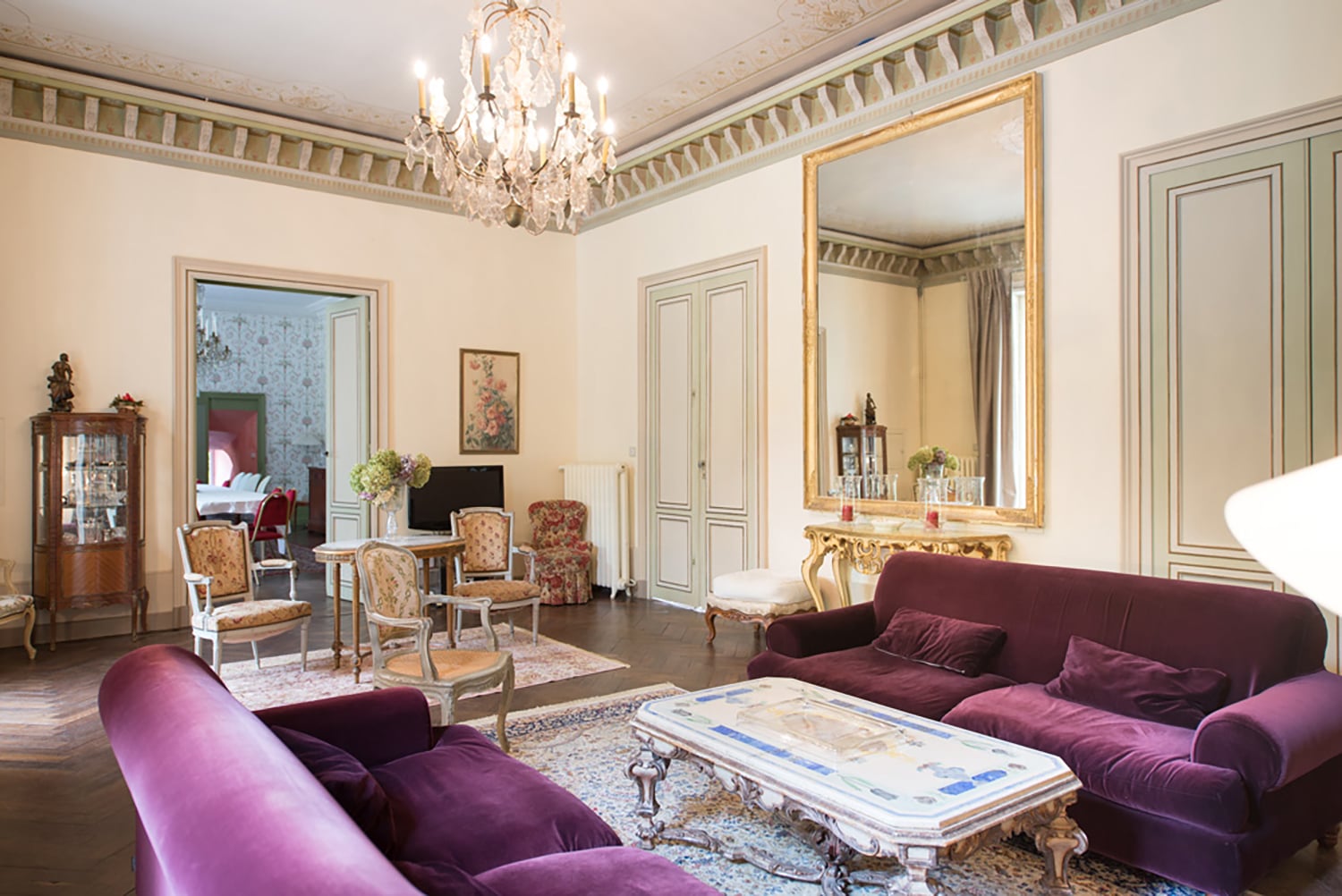 Salon | Château de vacances à Tailly