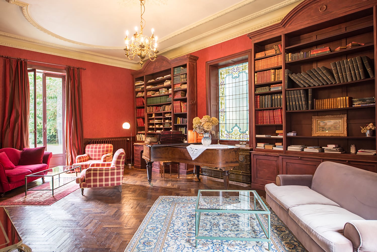 Salon | Château de vacances à Tailly