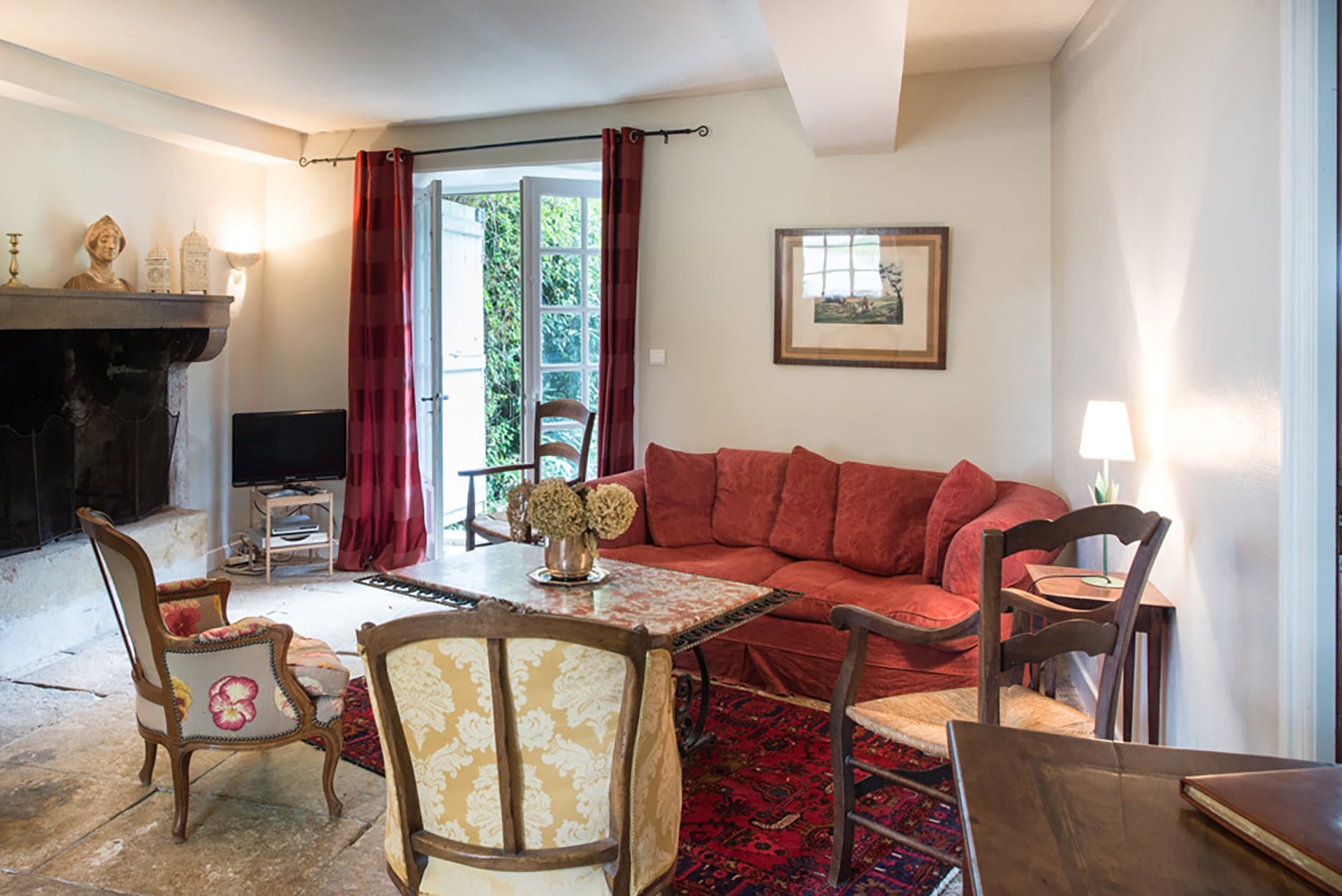 Salon | Château de vacances à Tailly