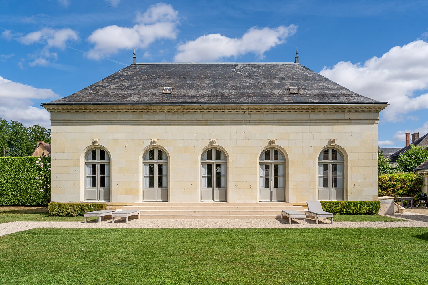 Pool house | Maison de vacances à Richelieu