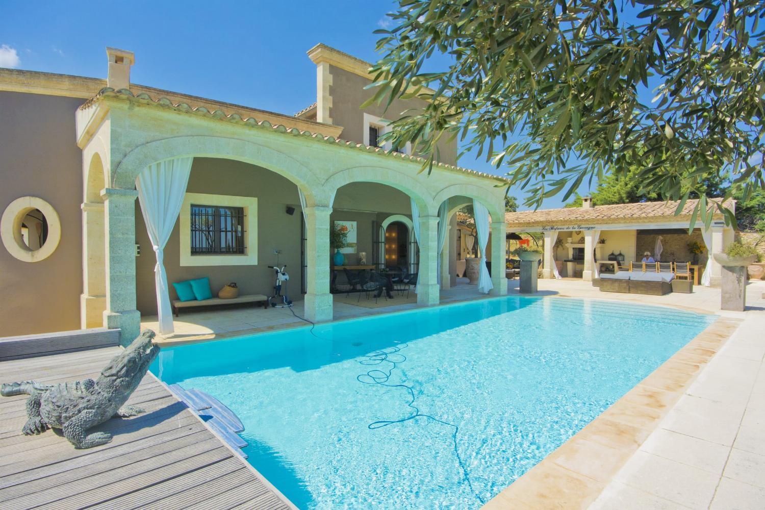 Villa de vacances près du Pont du Gard avec piscine privée