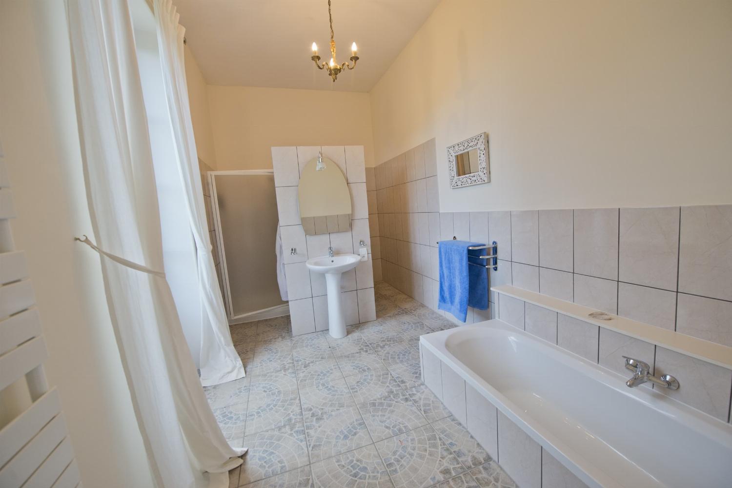 Salle de bain | Château de vacances dans la Loire