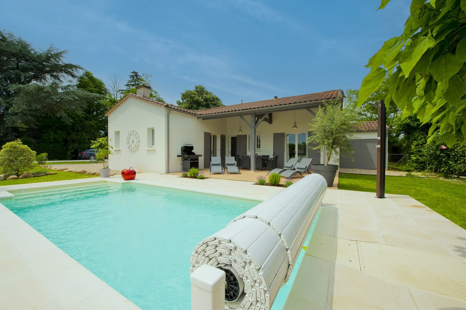 Maison de vacances en Gironde avec piscine privée