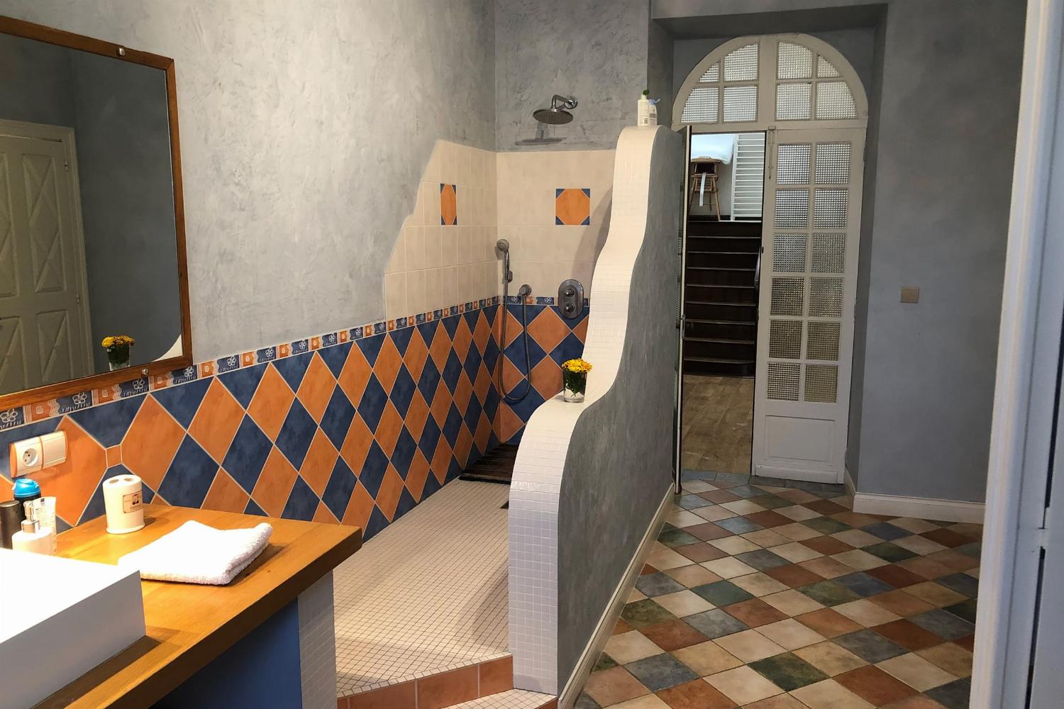Salle de bain | Château de vacances dans les Pyrénées-Atlantiques
