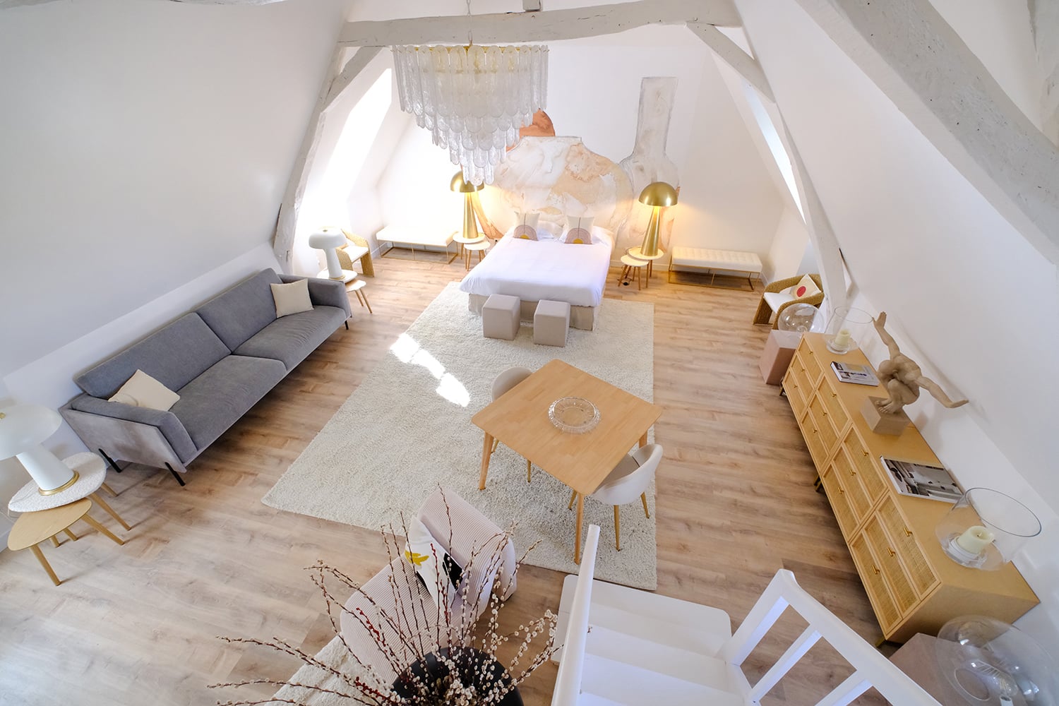 Chambre | Château de vacances en Val de Loire