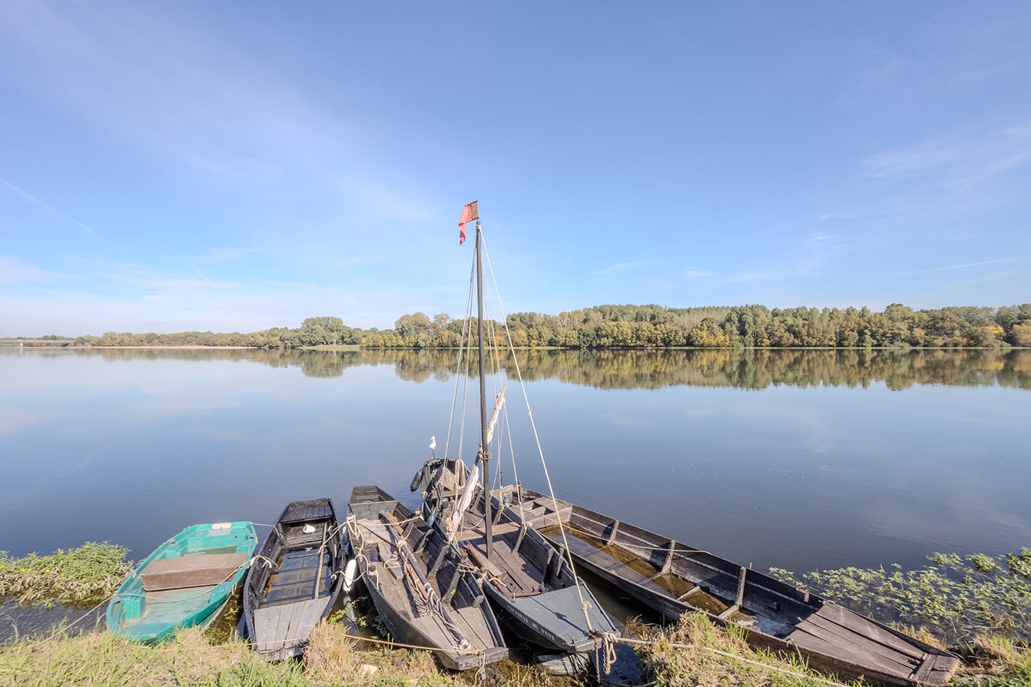 Bateaux sur la Loire