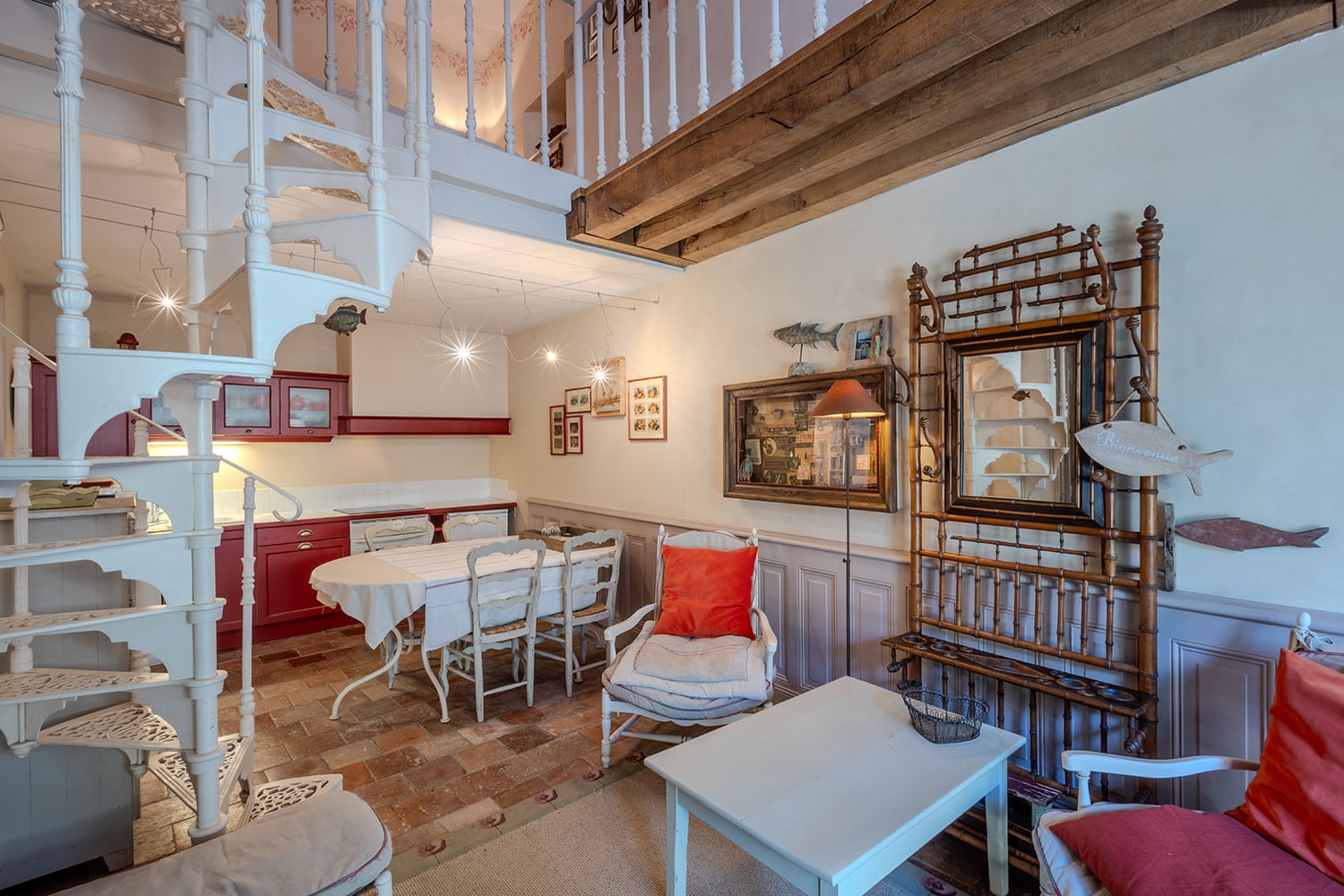 Living room | Self catering apartment in Pays de la Loire Living room | Self catering apartment in Pays de la Loire