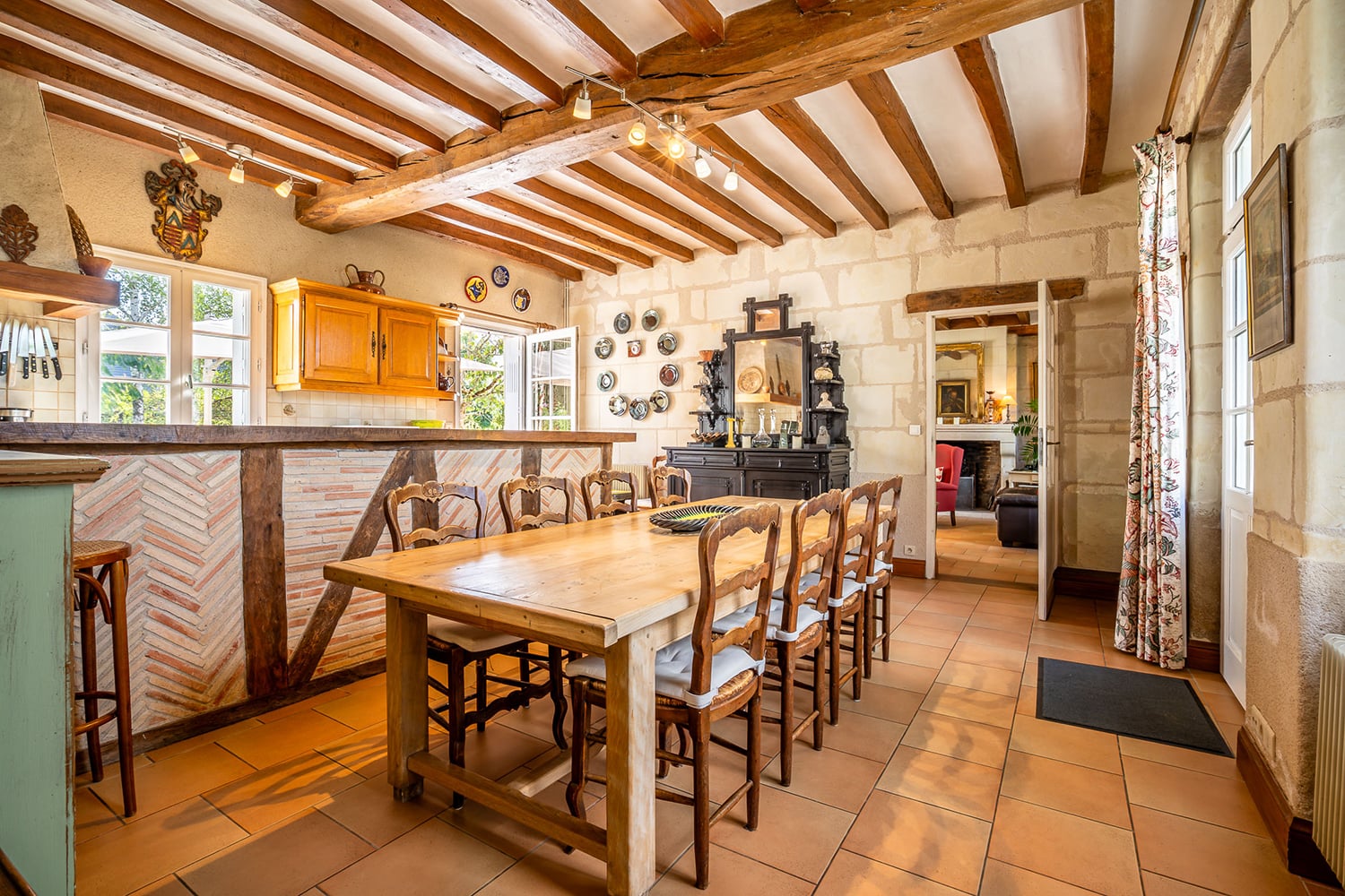 Salle à manger | Maison de vacances à Centre-Val de Loire