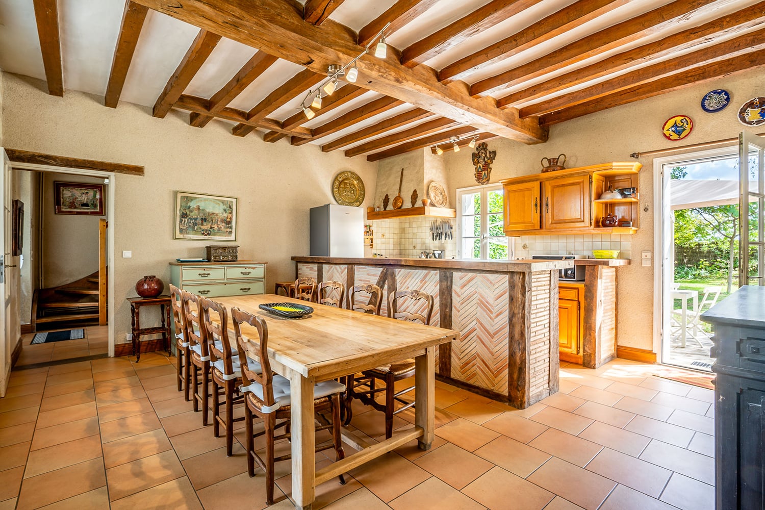 Salle à manger | Maison de vacances à Centre-Val de Loire