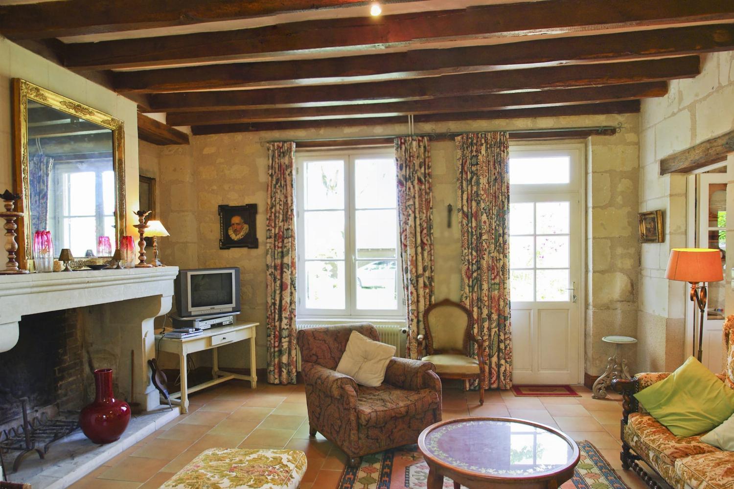 Salon | Maison de vacances dans la vallée de la Loire