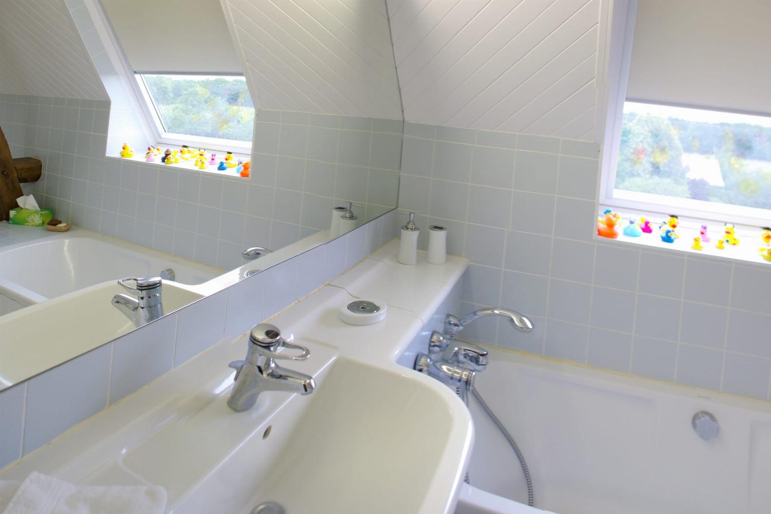 Salle de bain | Location de vacances en Val de Loire