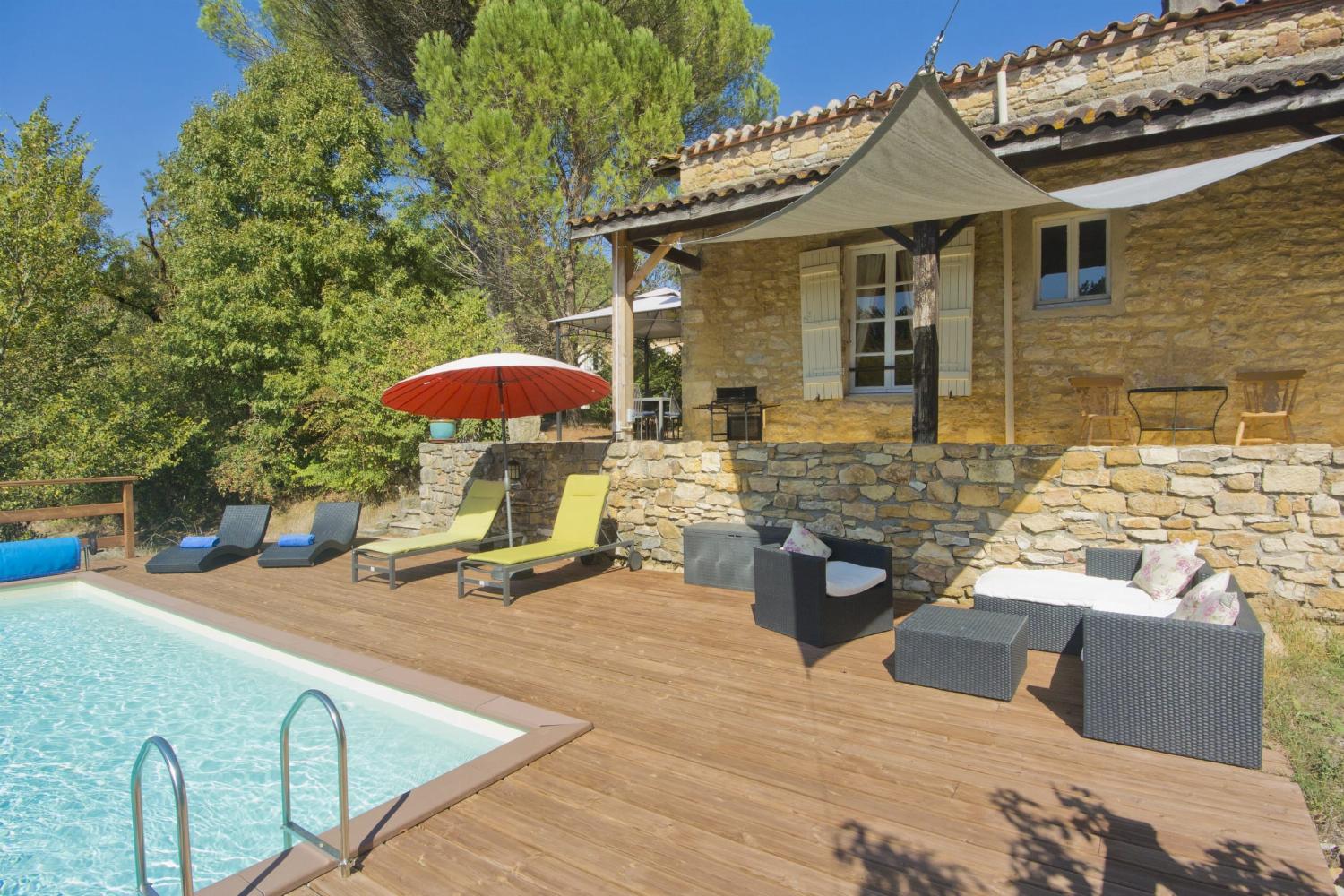 Maison de vacances dans le Lot en Garonne avec piscine privée