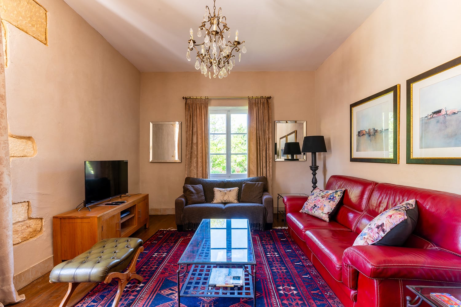 Salon | Maison à louer en Nouvelle-Aquitaine