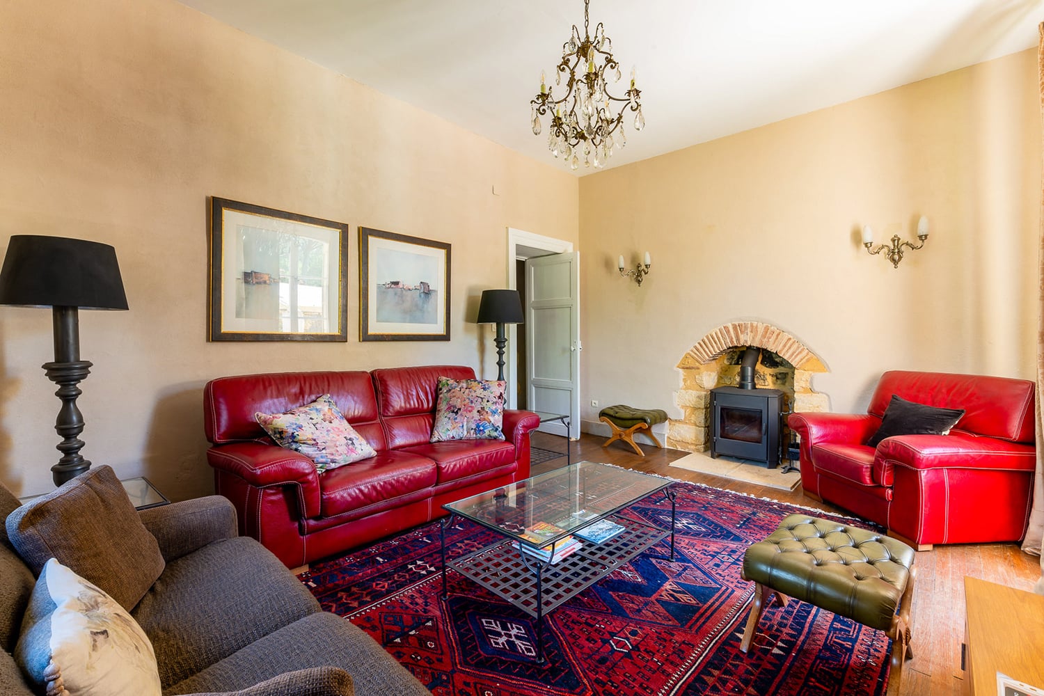 Salon | Maison à louer en Nouvelle-Aquitaine