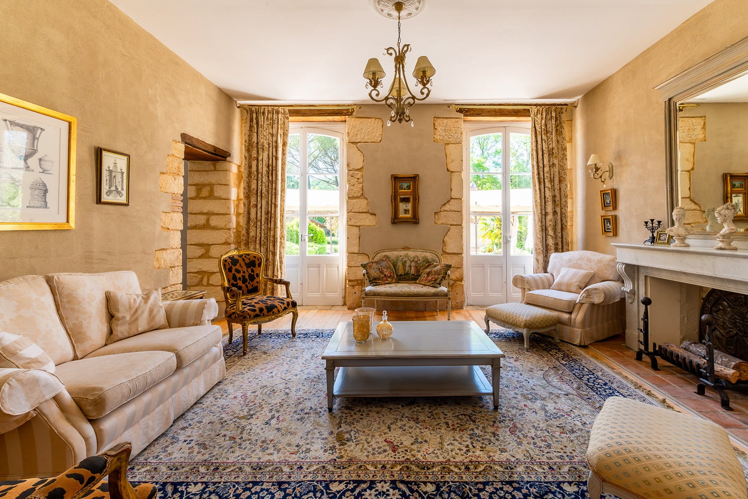 Salon | Maison à louer en Nouvelle-Aquitaine