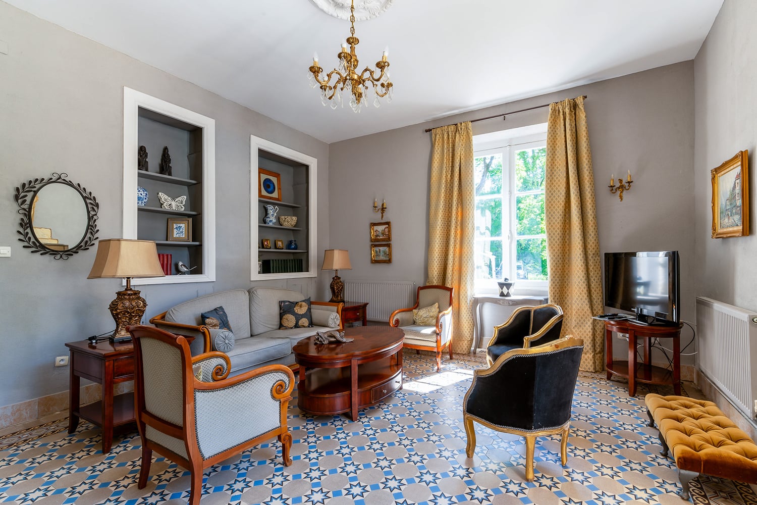 Salon | Maison à louer en Nouvelle-Aquitaine