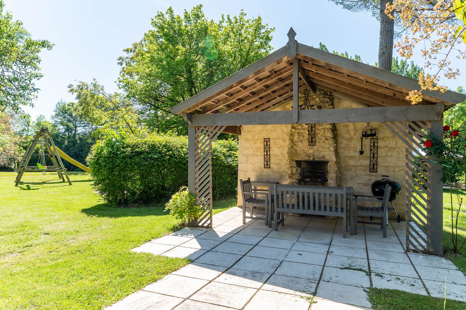 Terrasse ombragée