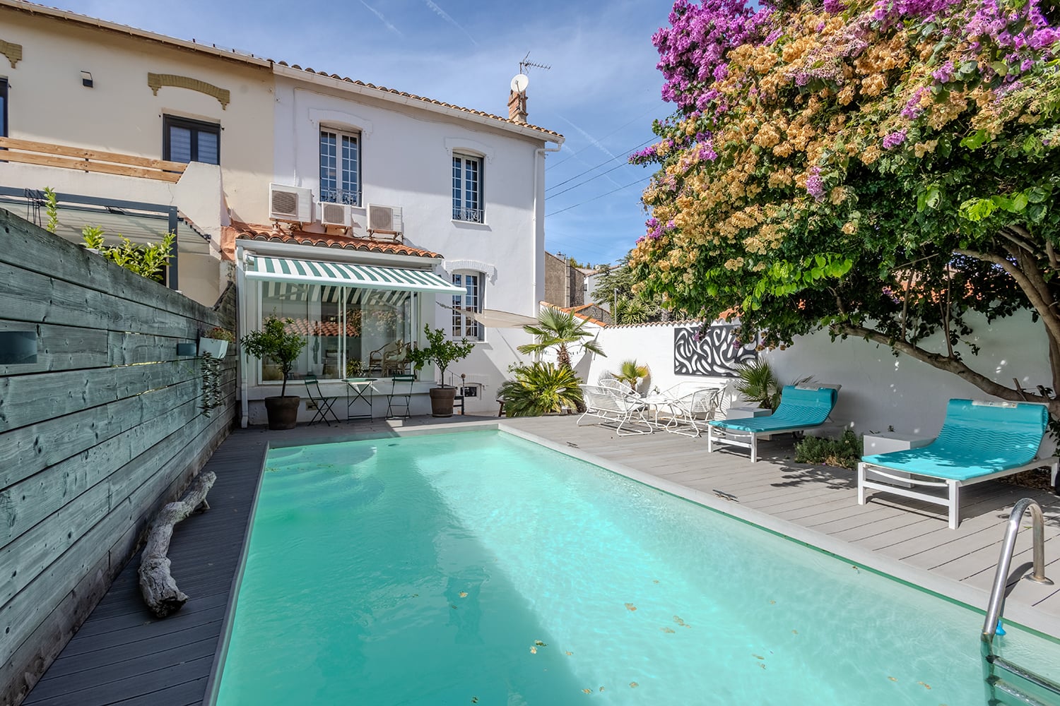 Maison à louer à Narbonne avec piscine privée