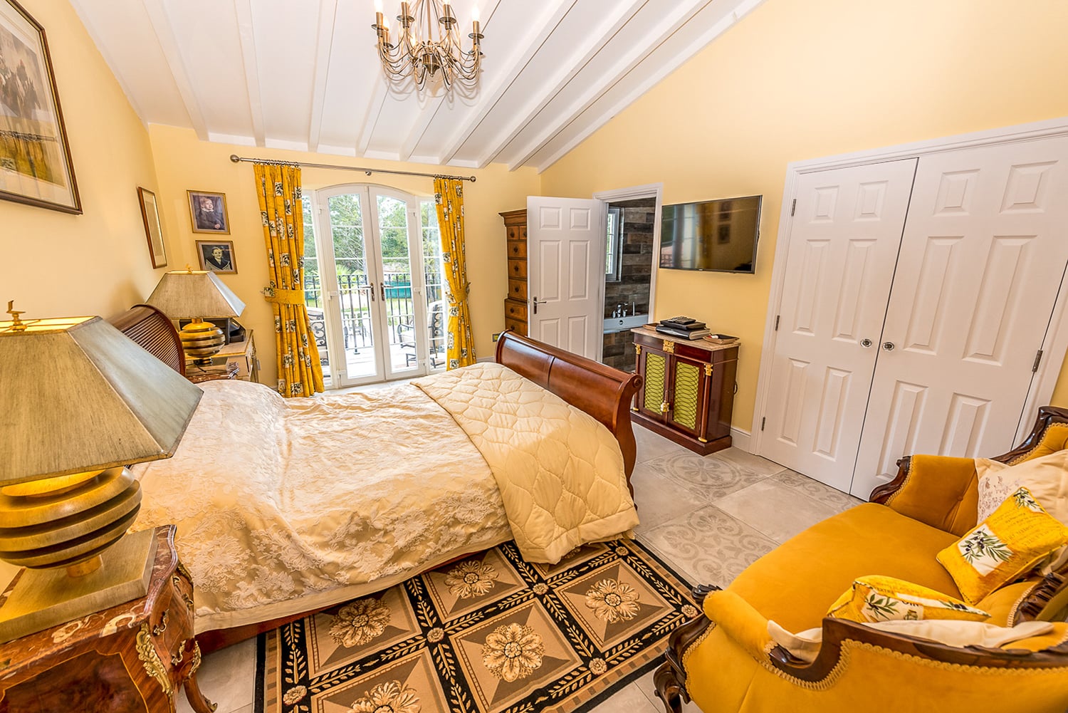 Chambre | Villa de vacances à Saint-Tropez