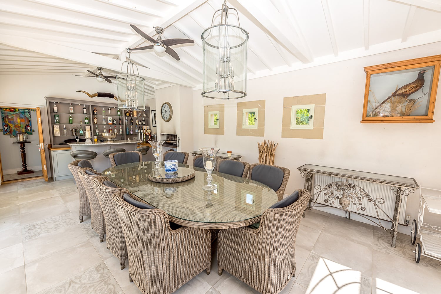 Salle à manger | Villa de vacances à Saint-Tropez