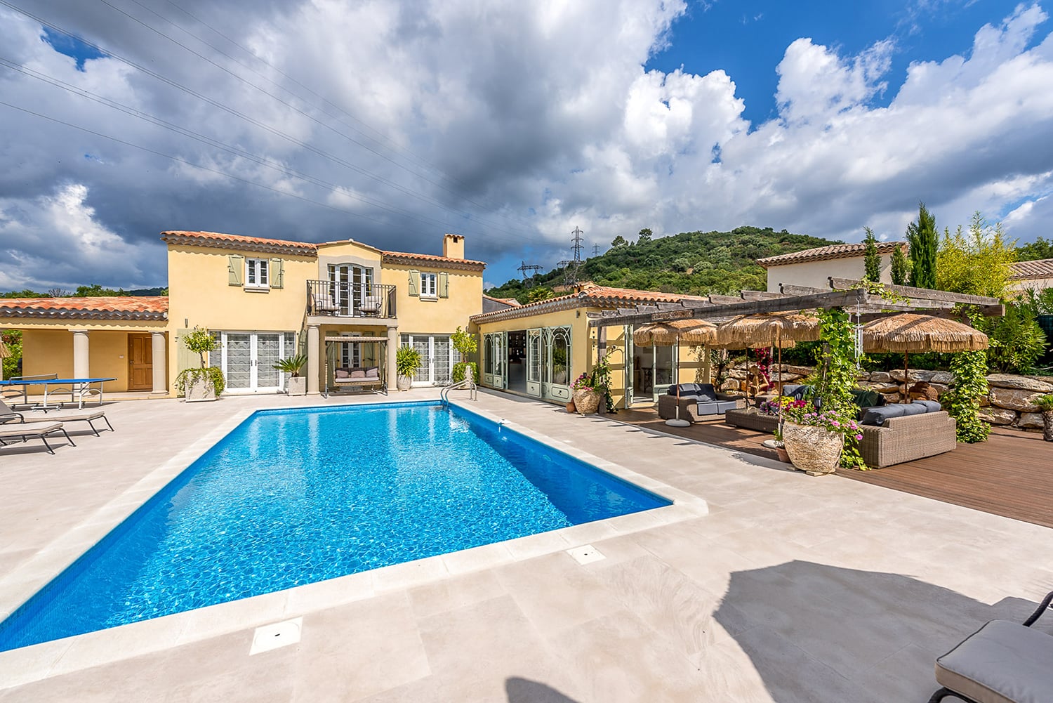 Villa de vacances à Saint-Tropez avec piscine privée chauffée