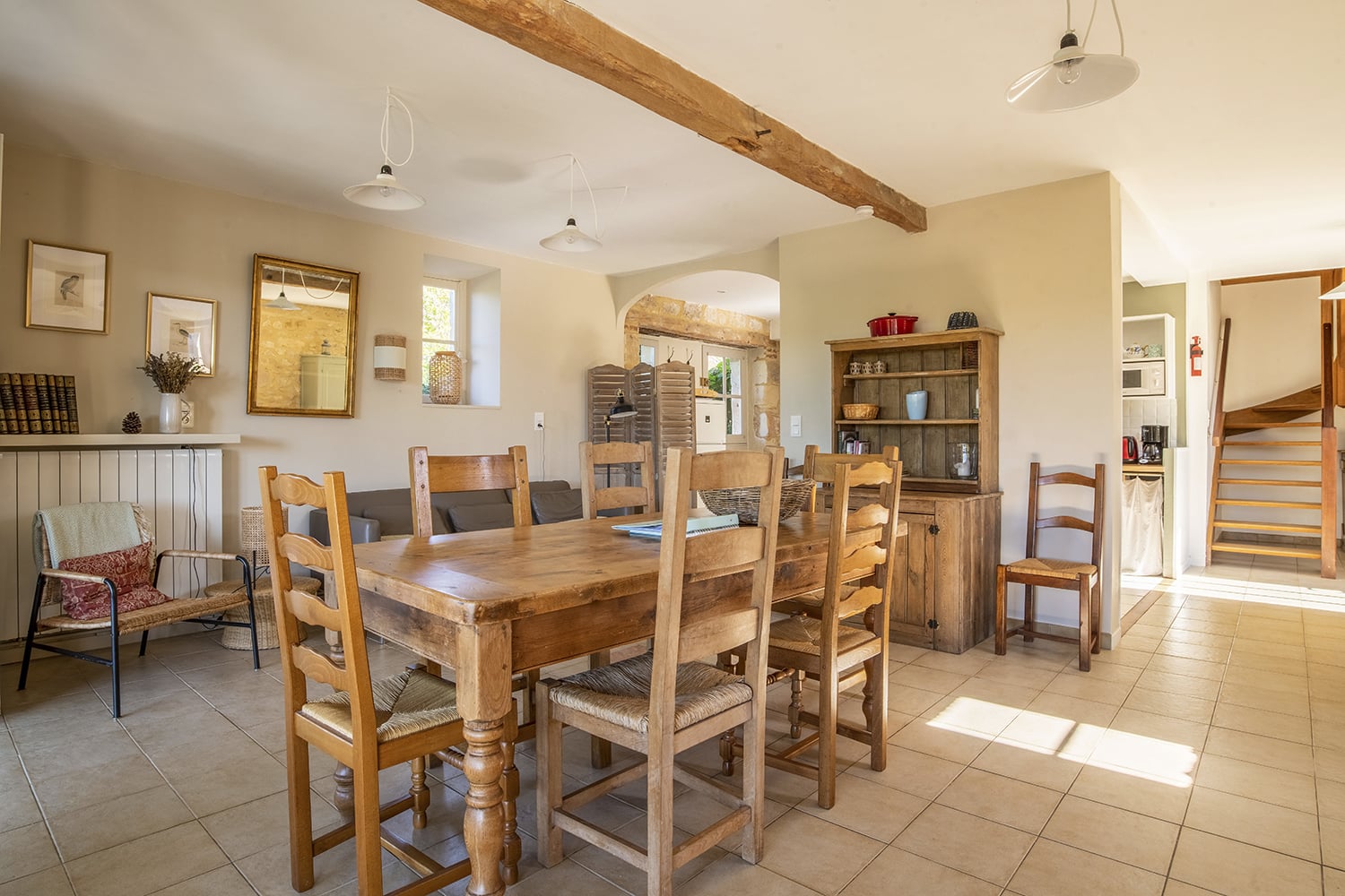 Salle à manger | Maison de vacances en Nouvelle-Aquitaine