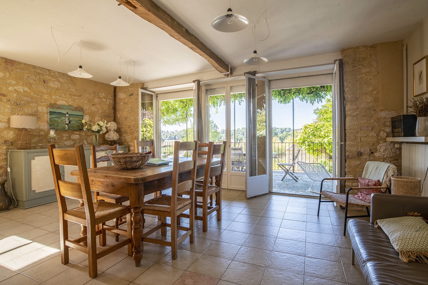 Salle à manger | Maison de vacances en Nouvelle-Aquitaine