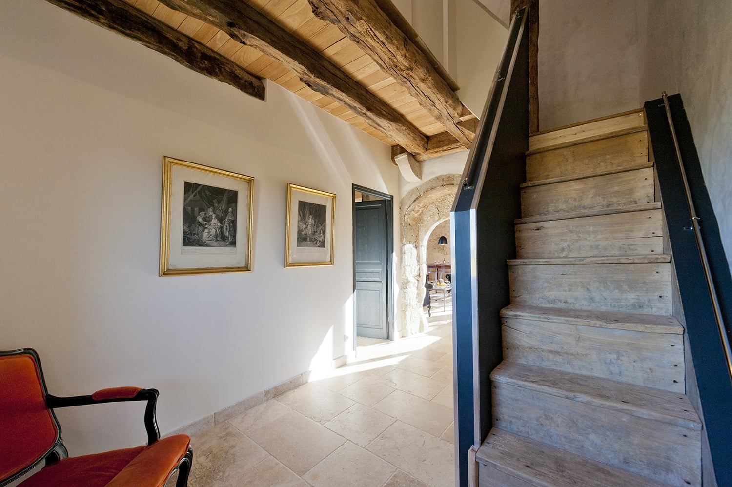 Escalier | Maison de vacances à Nouvelle-Aquitaine