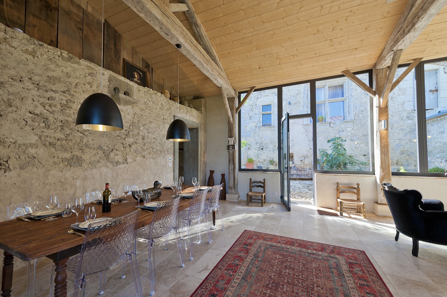 Salle à manger | Maison de vacances à Nouvelle-Aquitaine