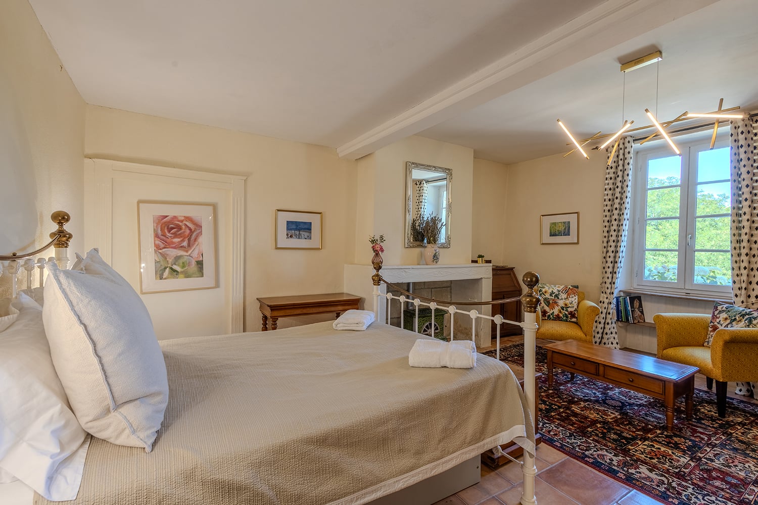 Chambre | Maison de vacances à Juillac