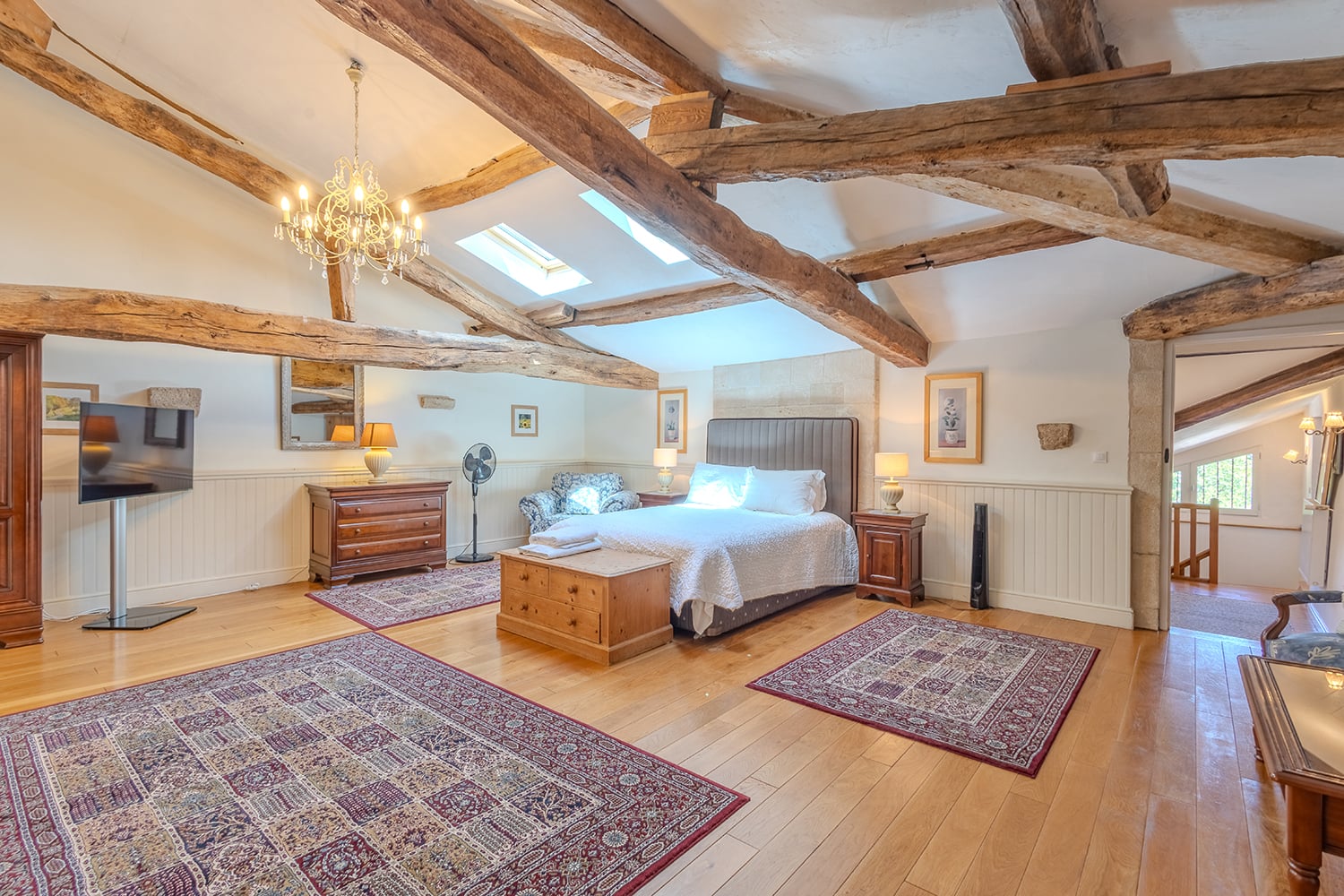 Chambre | Maison de vacances à Juillac