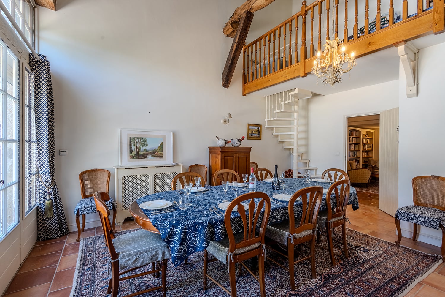 Salle à manger | Maison de vacances à Juillac