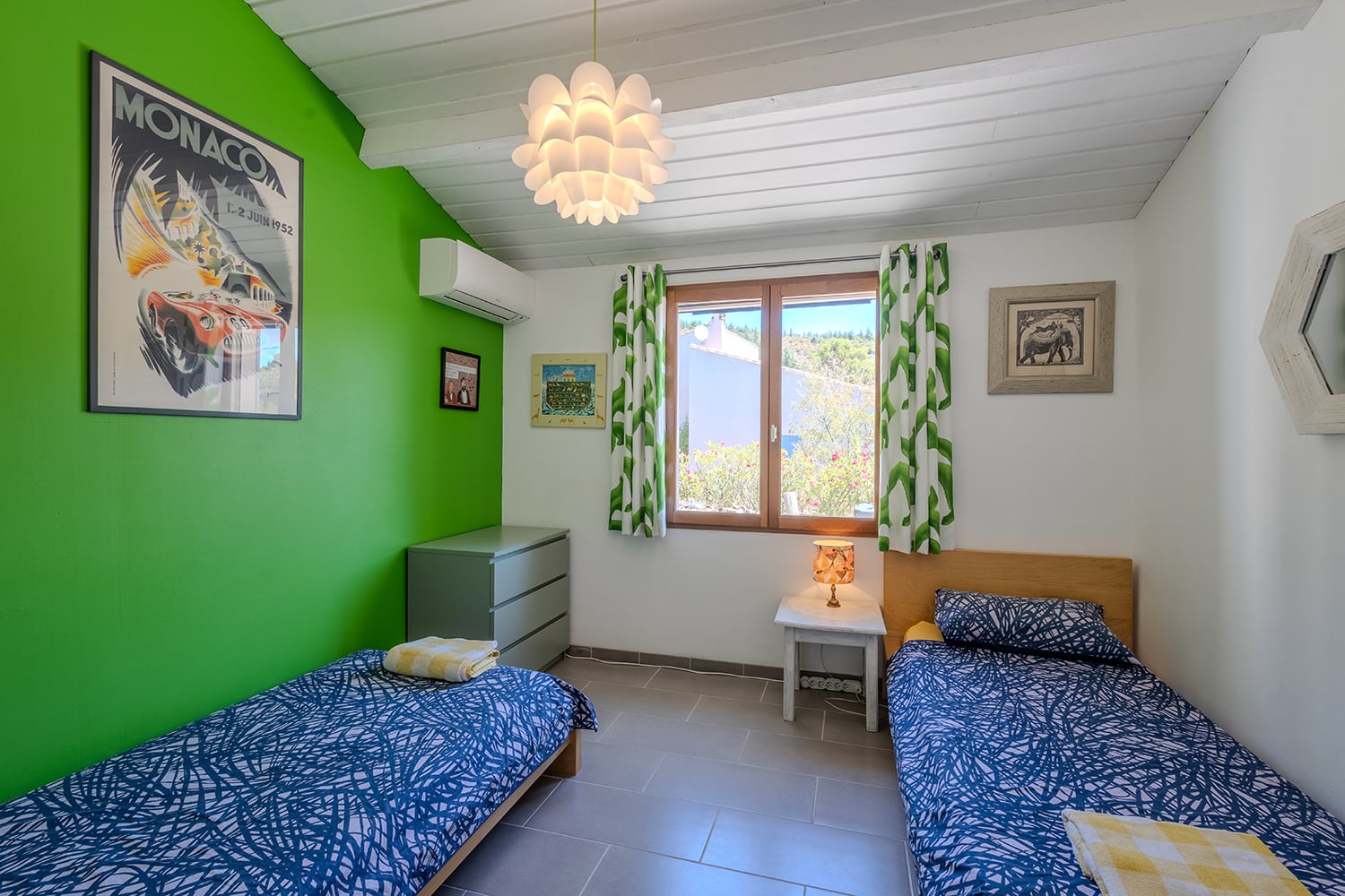 Chambre | Villa de vacances à Félines-Minervois