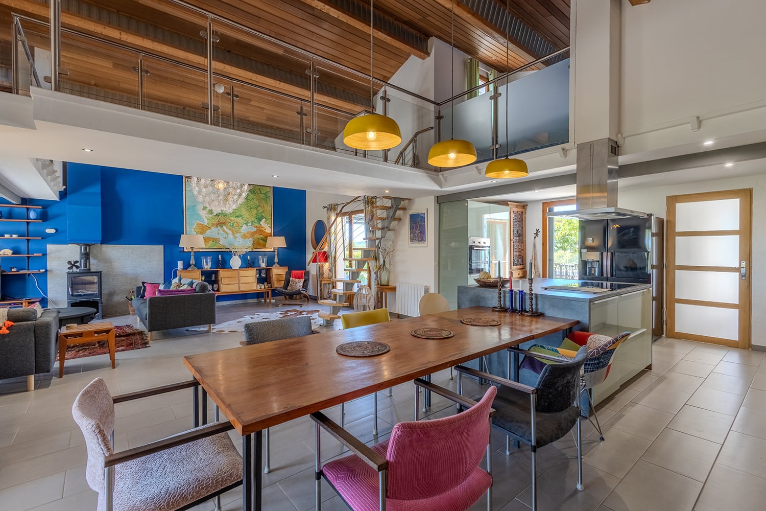 Salle à manger | Villa de vacances à Félines-Minervois
