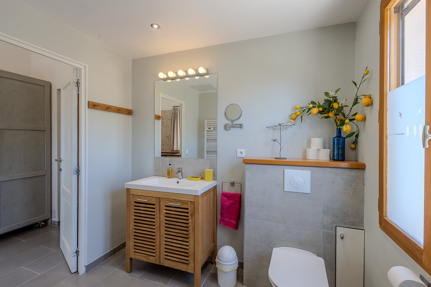 Salle de bain | Villa de vacances à Félines-Minervois