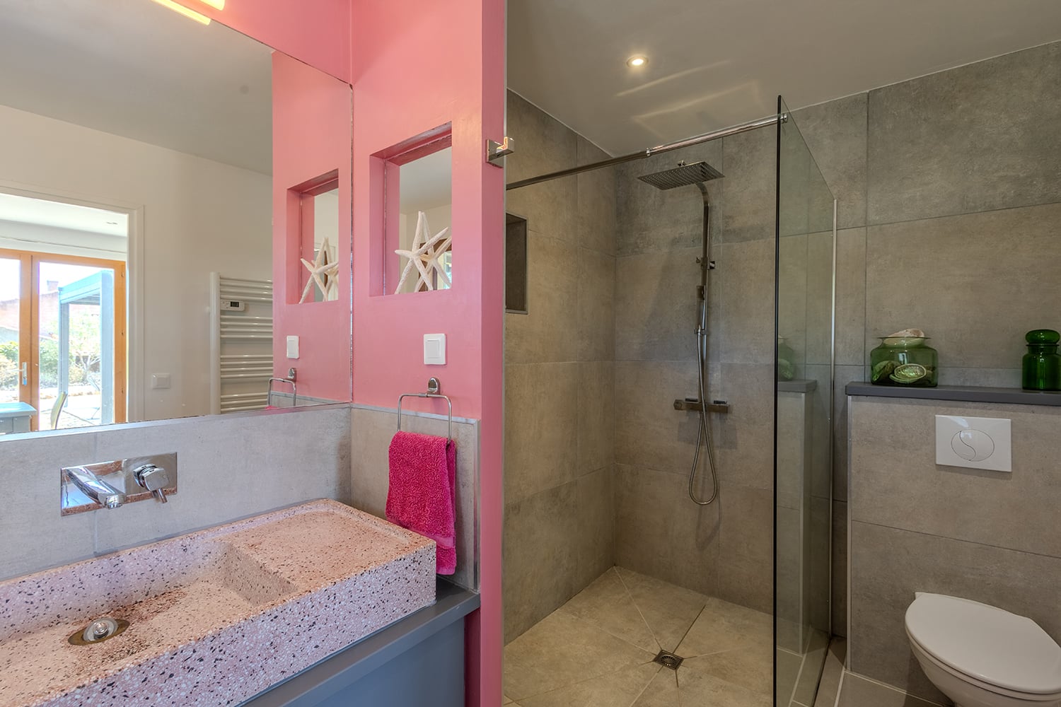 Salle de bain | Villa de vacances à Félines-Minervois