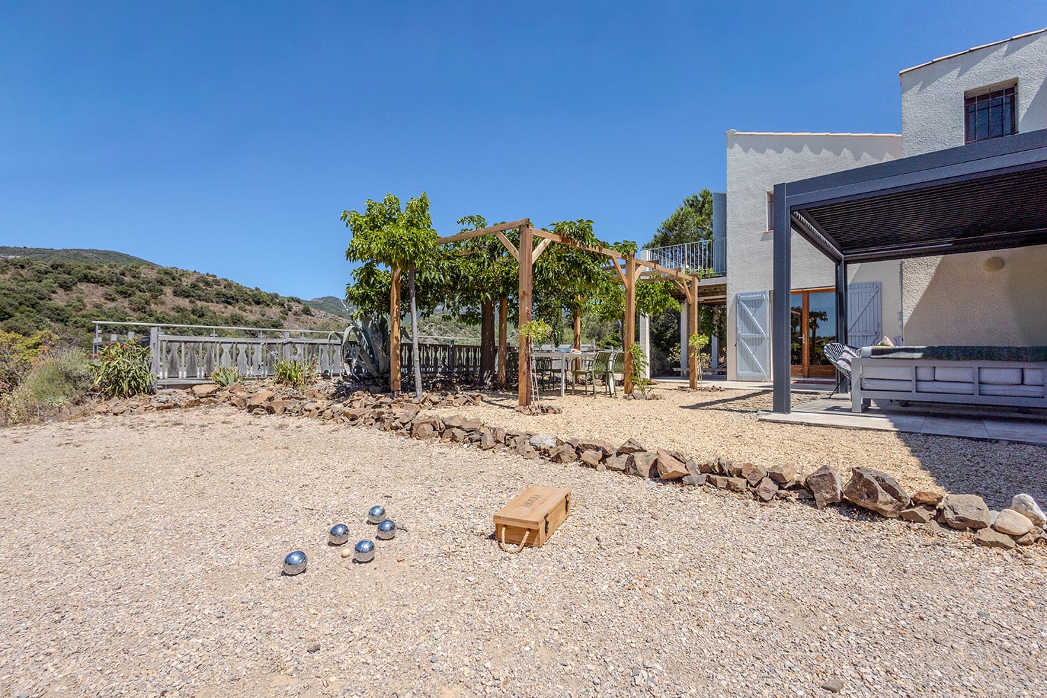Terrain de pétanque