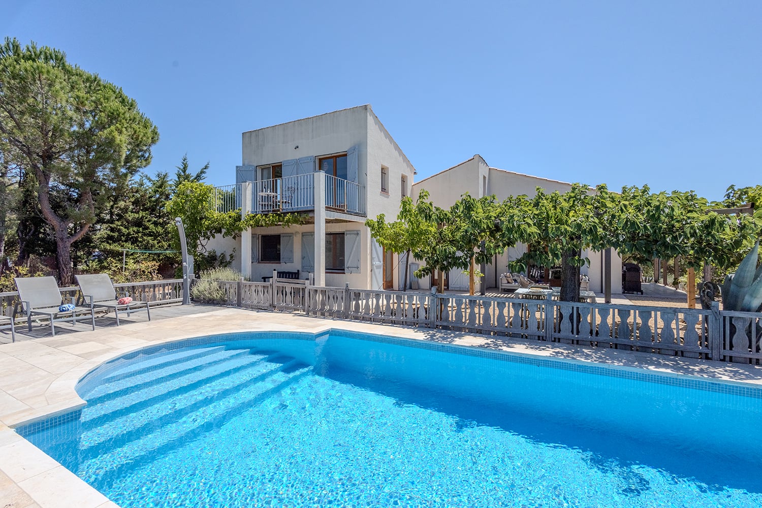 Villa de vacances à Félines-Minervois avec piscine privée