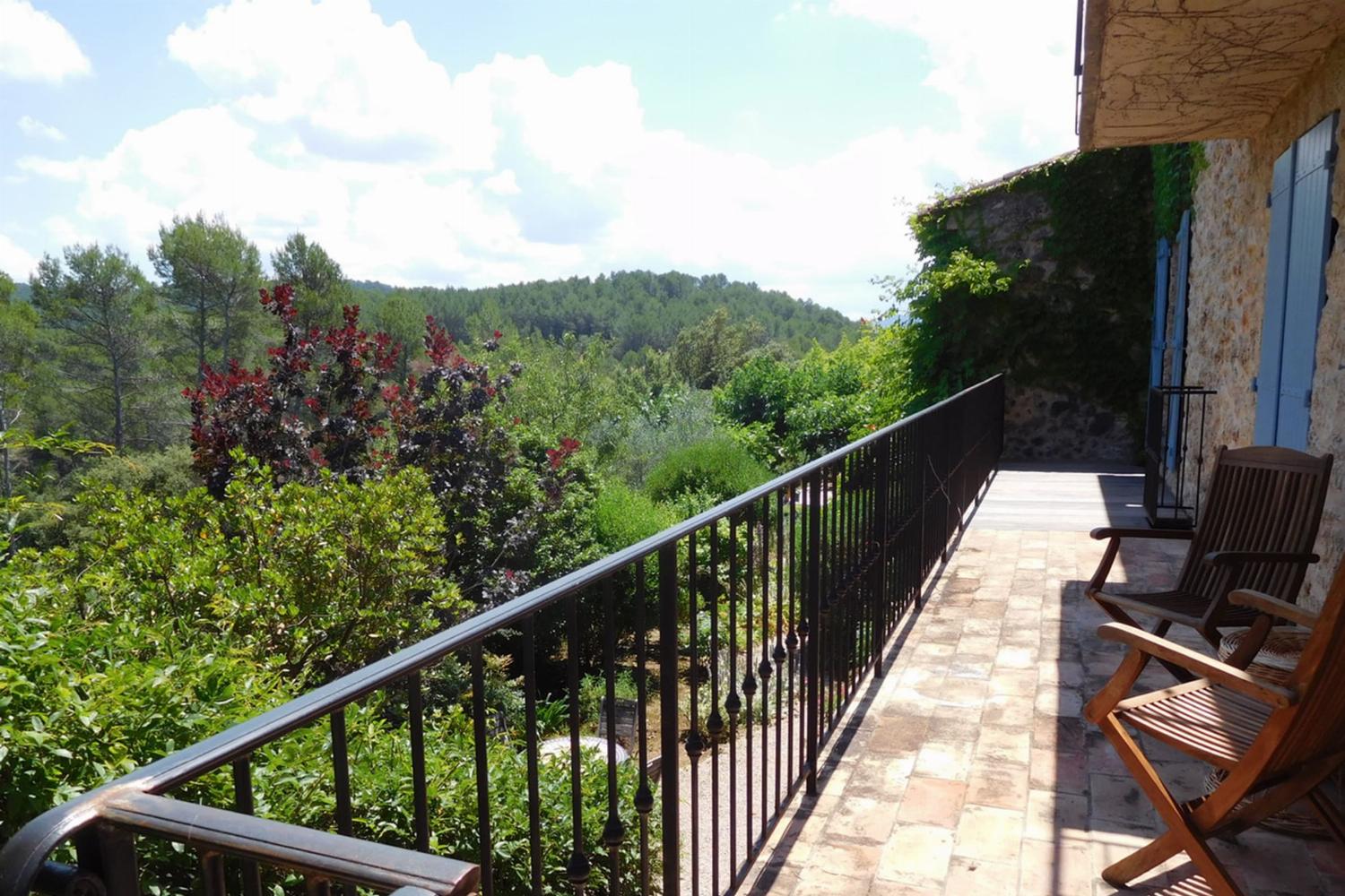 Terrasse du 1er étage | Maison de vacances en Provence