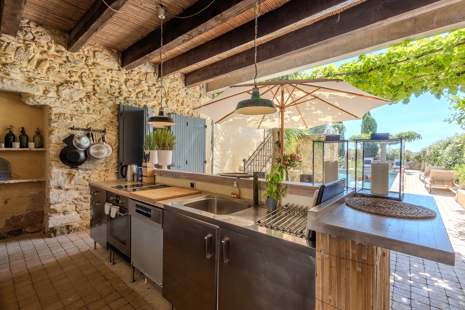Cuisine d'été | Maison de vacances à Magalas